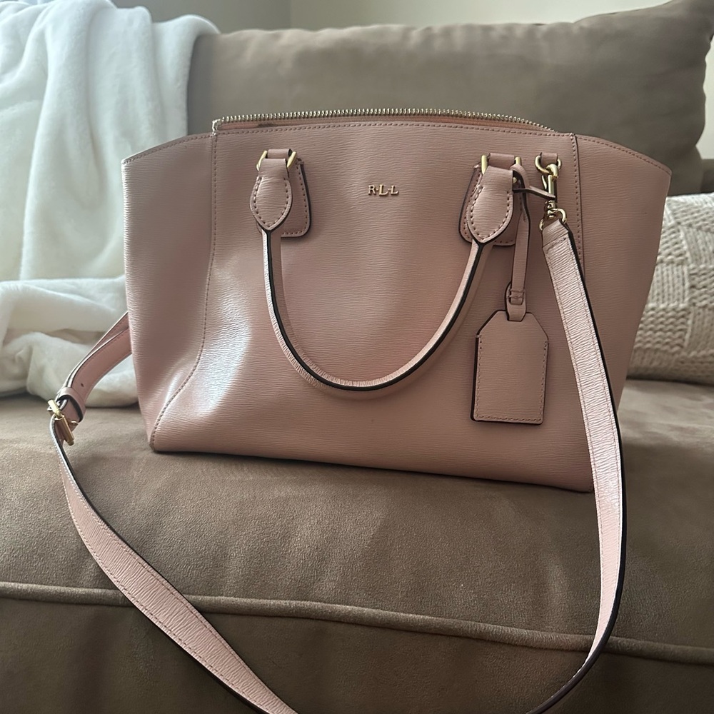 Ralph Lauren Blush Pink Satchel